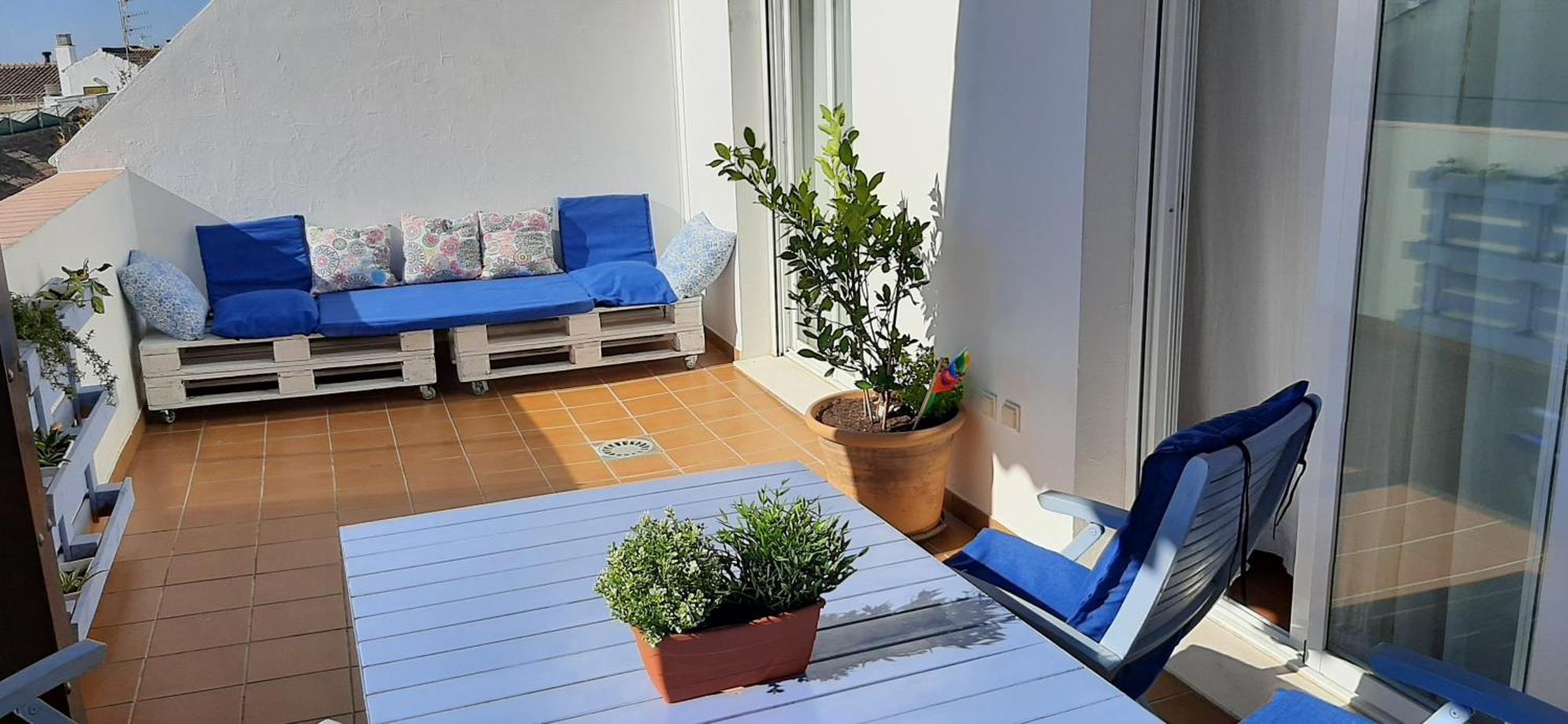 Apartamento Atico Con Terraza Marian Sanlúcar de Barrameda Habitación foto
