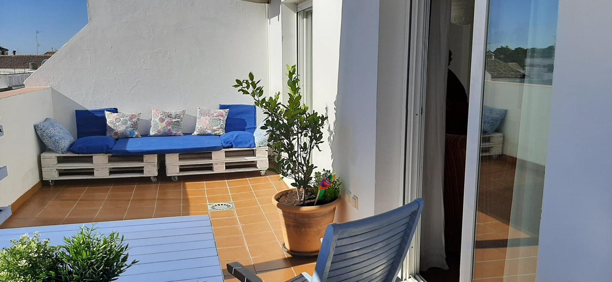 Apartamento Atico Con Terraza Marian Sanlúcar de Barrameda Habitación foto